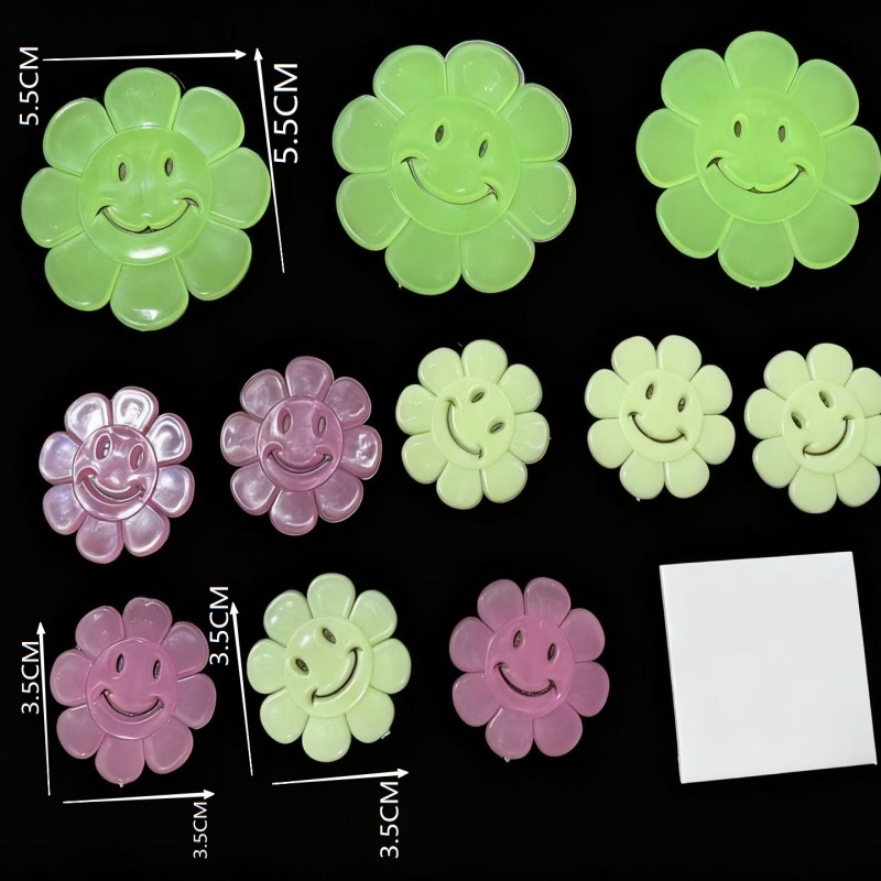 Estrellas de color luna pegatinas de luz nocturna meteoros luminosos pared decoración de ventana fluorescente transfronteriza pegatinas de refrigerador estrella cosmos image 12