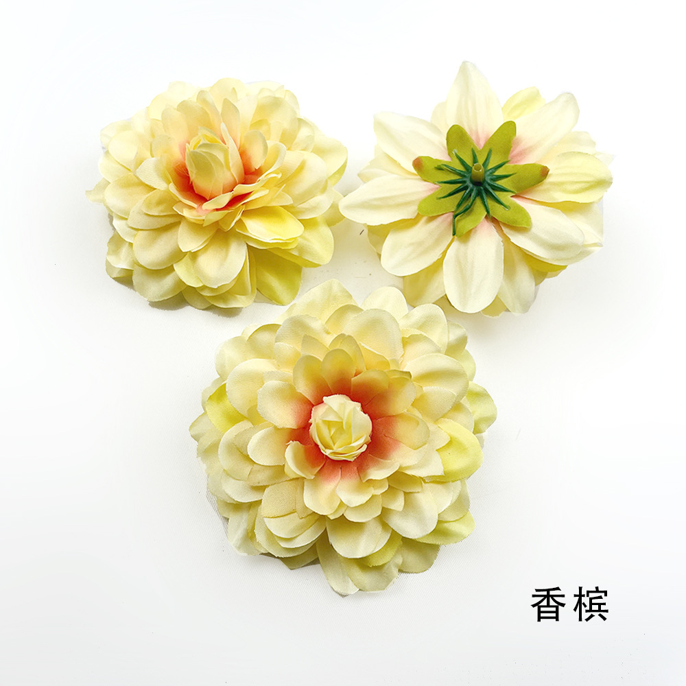 Simulación de flores de bodas decoración de flores de peonía pared de flores de loto DIY guirlandas de flores de pinzas de flores tocaduras de fotografía prop flores