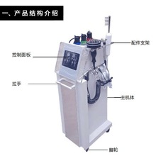 东田洋头皮理疗带肩颈按摩洗发水微泡仪高周波梳子红光DH-2006HD