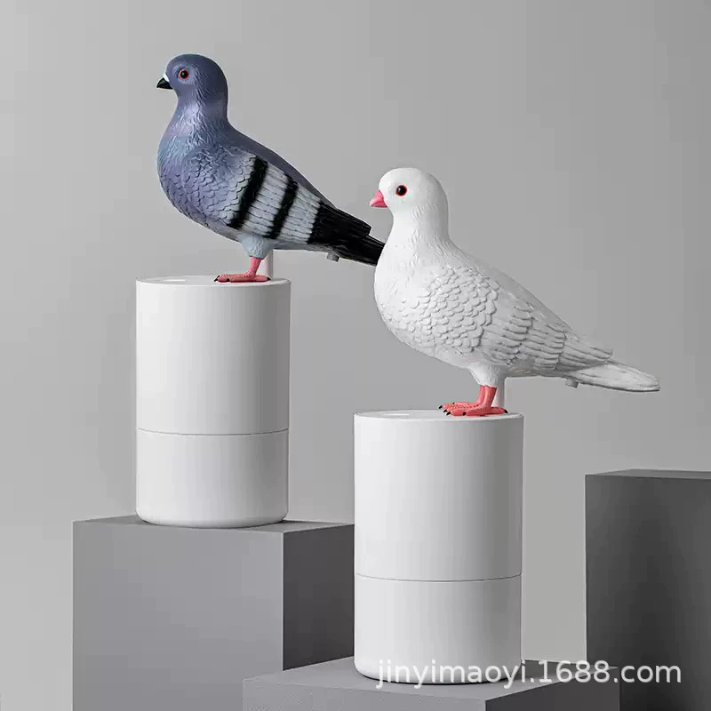 小鸽子洗手机电池款家用智能电动感应自动泡沫鸽子皂液机