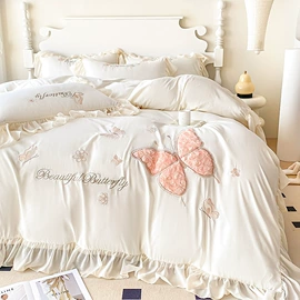四件套;床罩床笠;绒毯