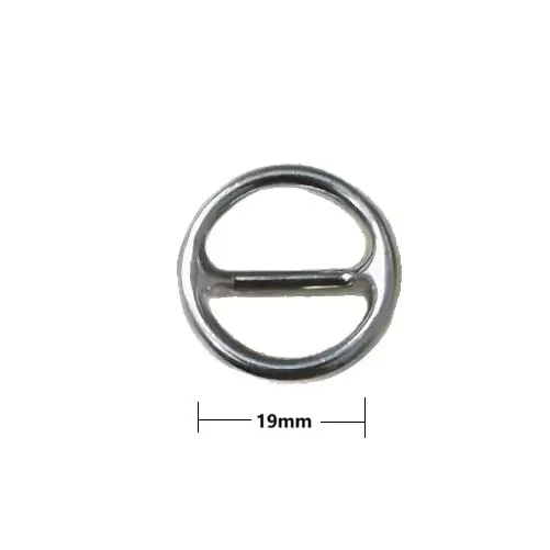 工厂批发锌合金日字扣椭圆形帐篷扣箱包宠物配件圆形调节扣三档扣