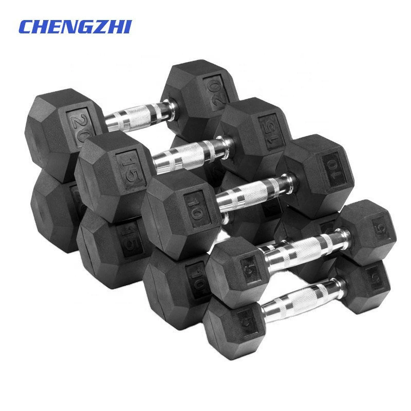 Hexagonal men's dumbbells for commercial use for gym