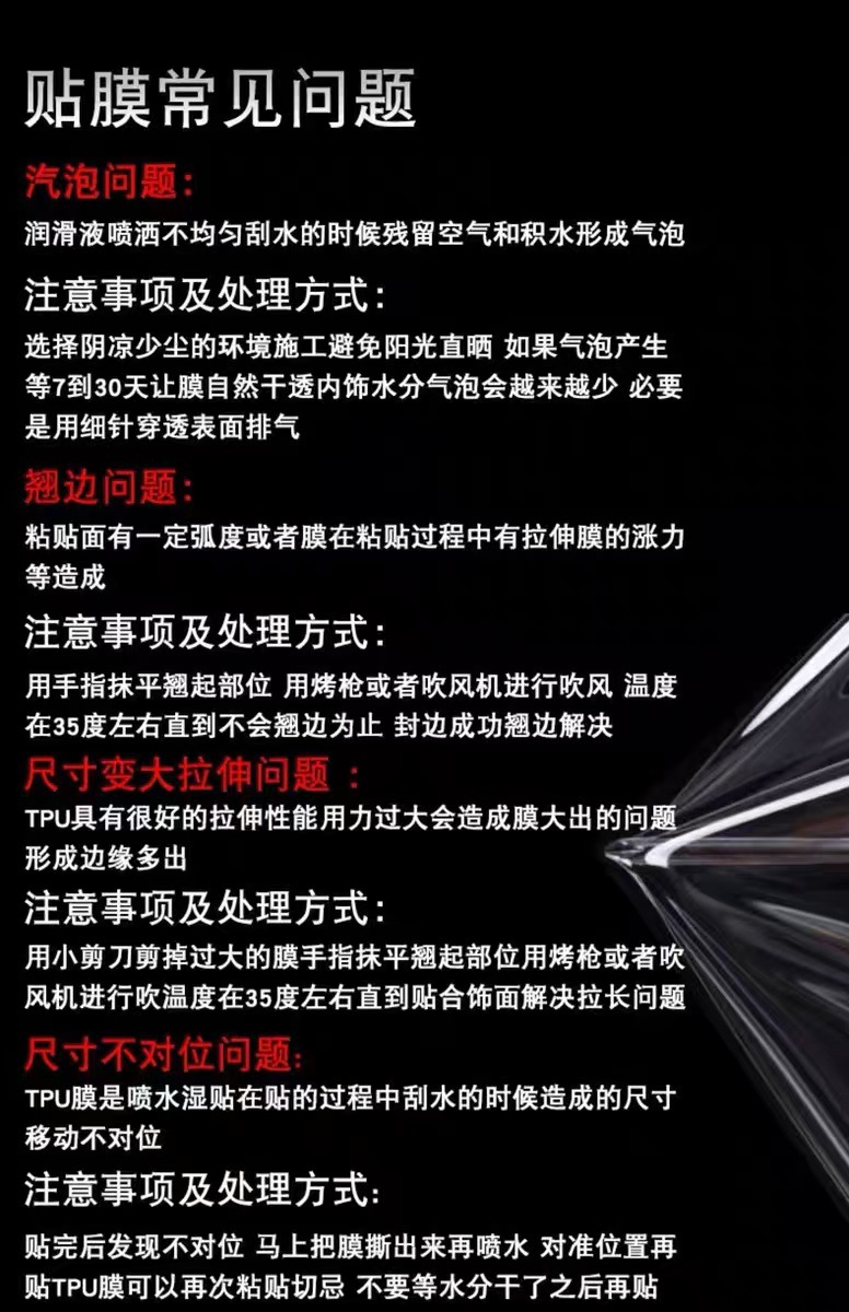 Suitable for Honda Crv/Haoying Screen Tpu Film Instrument Central Control Modified Interior Protection Film Interior Decoration 24