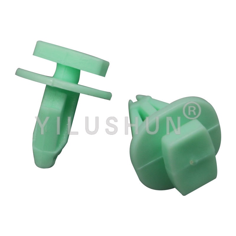 Piezas de automóviles al por mayor puerta guardia panel plástico nylon rueda ceja hebilla D477 OE:11569920