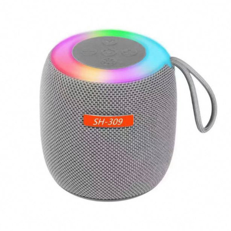 跨境309无线蓝牙音箱高颜值炫彩灯光音响户外家用重低音炮音箱|undefined
