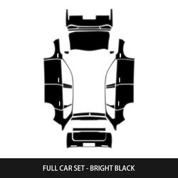 Car paint protective film Invisible Car Wrap Tpu - glossy-black-tpu-24-26-models-zero-running-c10