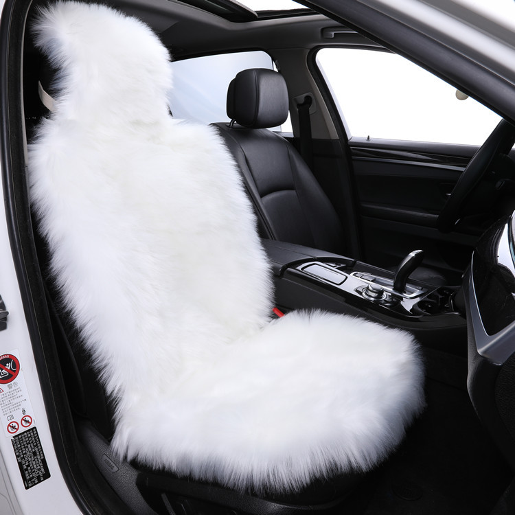 Cushion Winter Heated | Yà mǎ Seat cushion, seat cover - white