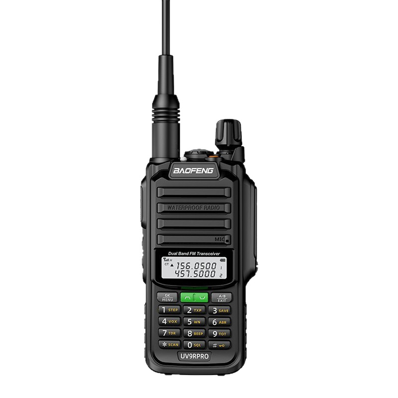 Baofeng walkie-talkie impermeable al aire libre 10 km Baofeng UV9R mano de alta potencia acampando viaje autónomo marino