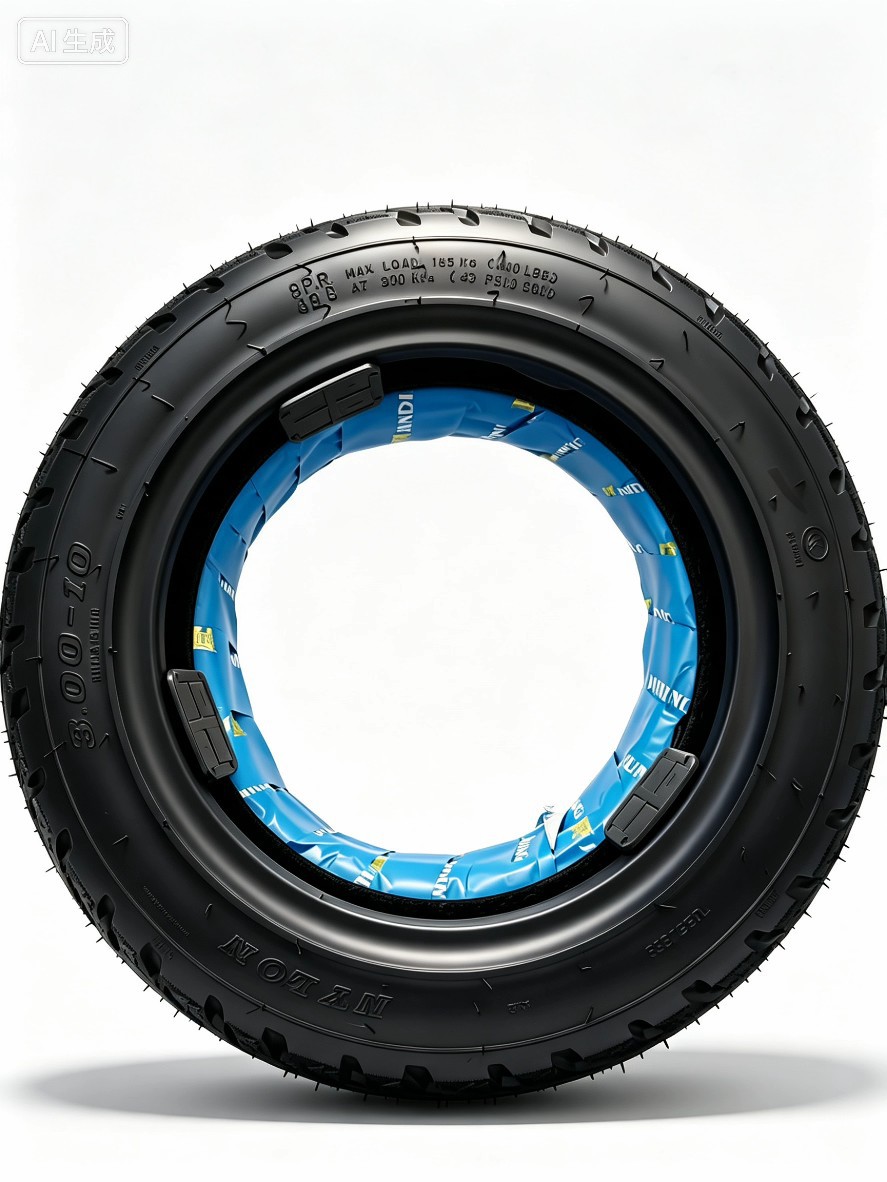 Brand new 300-10 steel wire explosion-proof vacuum tire, anti-slip, wear-resistant, thickened with eight layers, bulk discounts available, electric vehicle tire