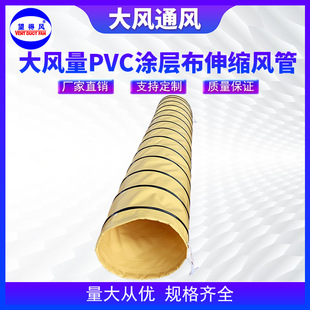 PVC阻燃耐磨耐酸碱伸缩通风软管高温吸风柔性风管-阿里巴巴