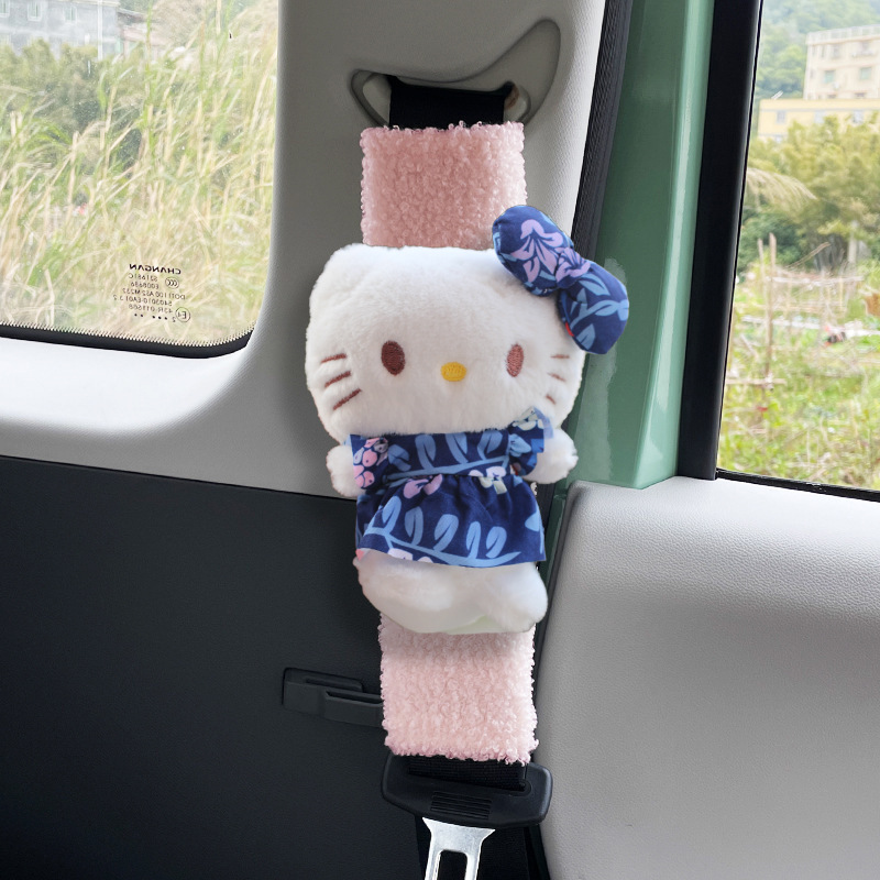 Funda Protectora para Cinturón de Coche de Felpa para Cinturón de Seguridad