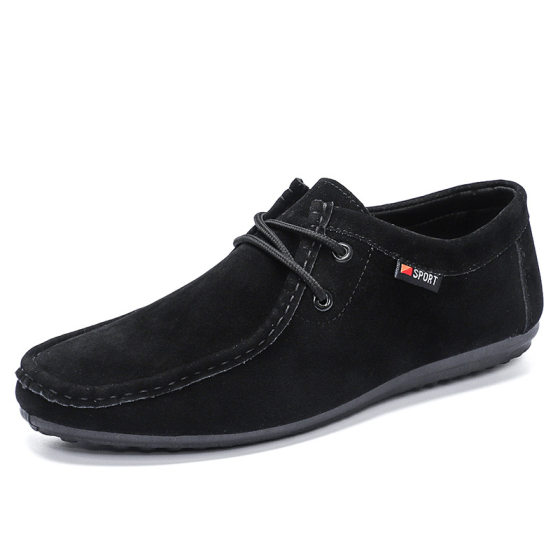 Cross-border Men's Shoes Men's Lightweight Soft Bottom Trendy Casual Business Lazy Shoes Fashionable All-match Lefu Shoes for Men