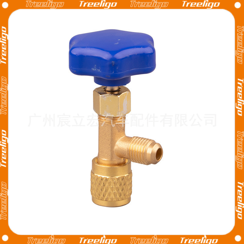 R22/R134A/R410 abridor de botellas de refrigerante CT-341 Wuzhou tipo de nieve freón válvula de apertura universal válvula de seguridad