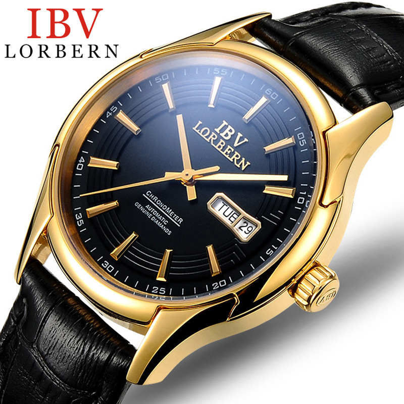 IBV cross-border in stock automatic mechanical watch men's business watch factory a generation of belt watch 623