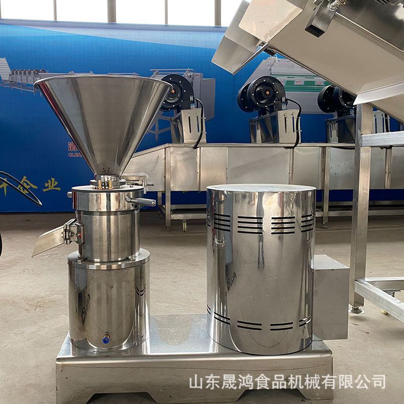 晟鸿猪肚磨泥机 猪皮猪肉骨泥机 酒糟胶体磨