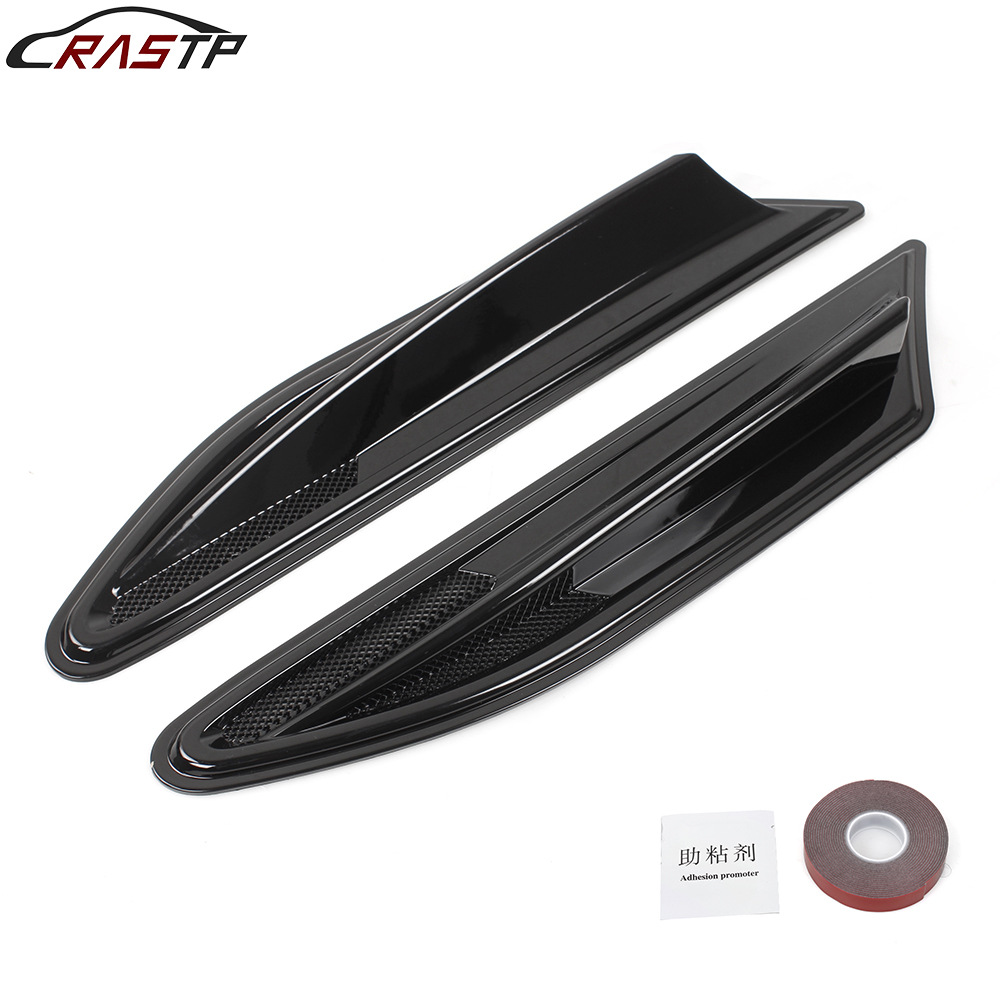 Car Modification Accessories Fender Body Side Patch Universal Fender Air Knife Carbon Pattern Decorative Supplies