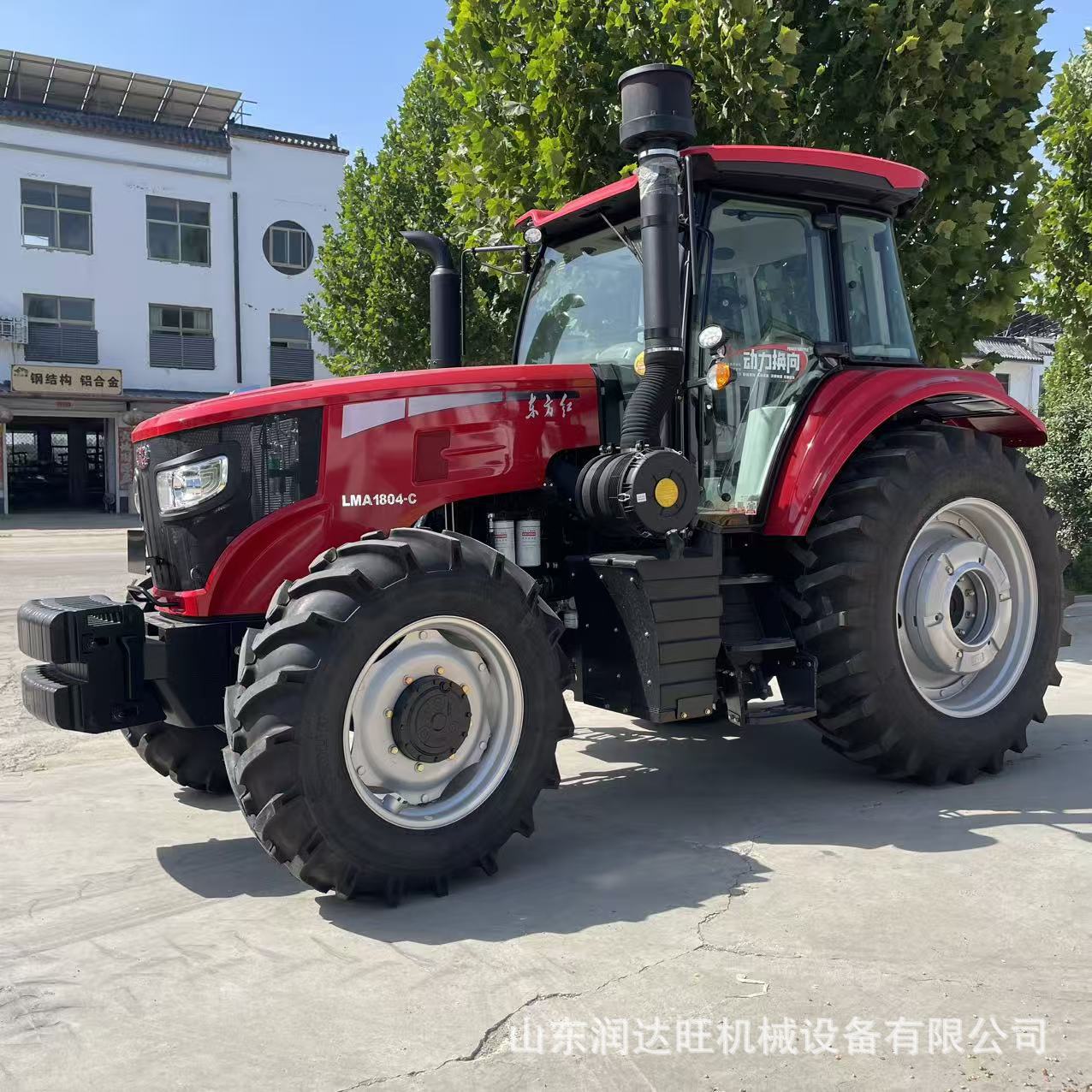 东方红Ly1004四轮拖拉机 大马力耕地旋耕机120马力四驱拖拉机