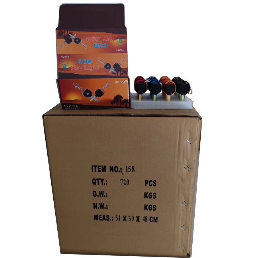 Nuevo portátil colgante luz clave accesorios LED llavero con luz al aire libre detector de dinero luz noche desbloqueo Accesorios