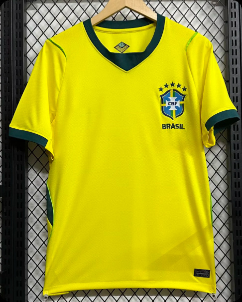 Una pieza de camiseta 2425 equipo nacional México Italia Brasil España Portugal uniforme de fútbol bordado