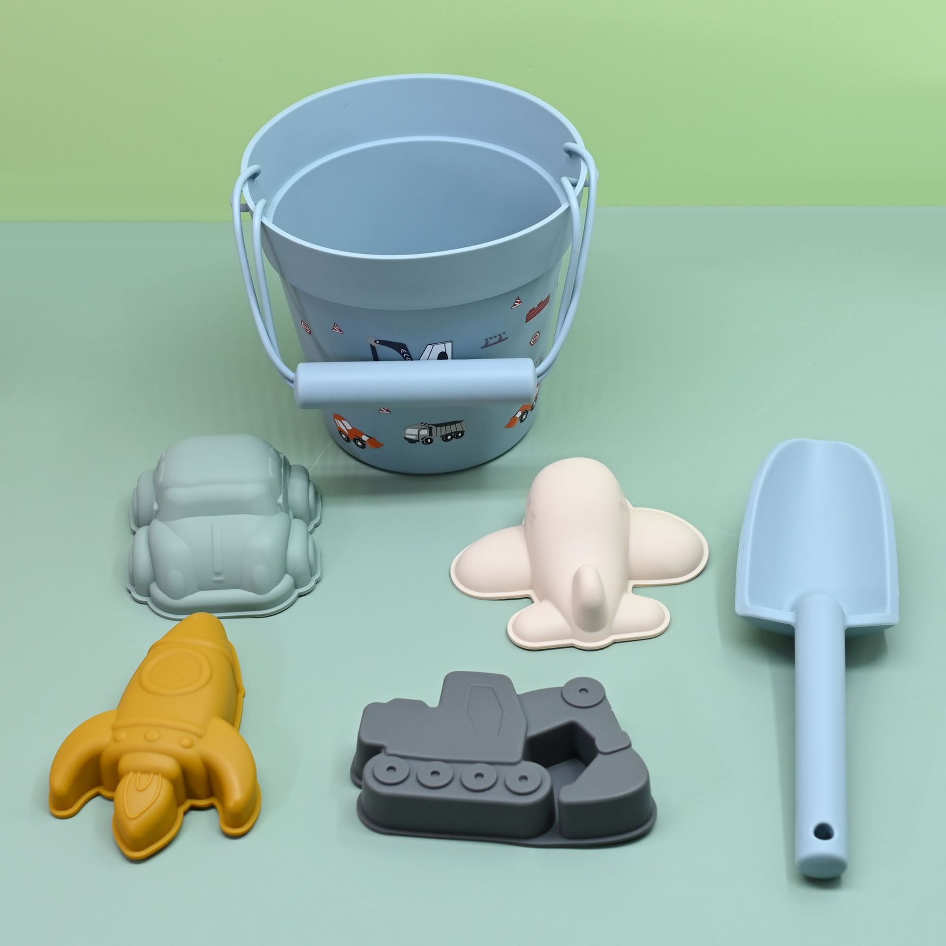 Juguetes de excavación de arena coches barril de playa juguetes de verano transfronterizos en la playa pá para niños excavar arena