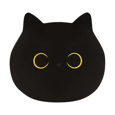 Cat Seat Cushion Goddess Cyber Celebrity | Seat cushion, seat cover - black-cat-pillow