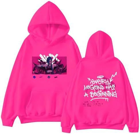Sudadera transfronteriza AliExpress Arcane jinx Hoodie Novelty Graphic Long Sleeve