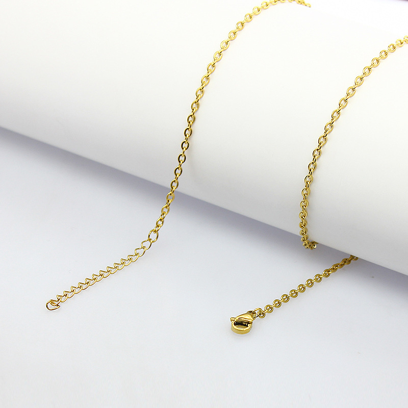 Gawu caja de acero inoxidable redonda de cristal caja de la foto cinabrio COLLAR COLGANTE hombres y mujeres Universal de múltiples tamaños disponibles