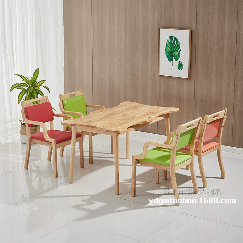 Подходит для стареющих обеденных столов и стульев сочетание мебели для престарелых