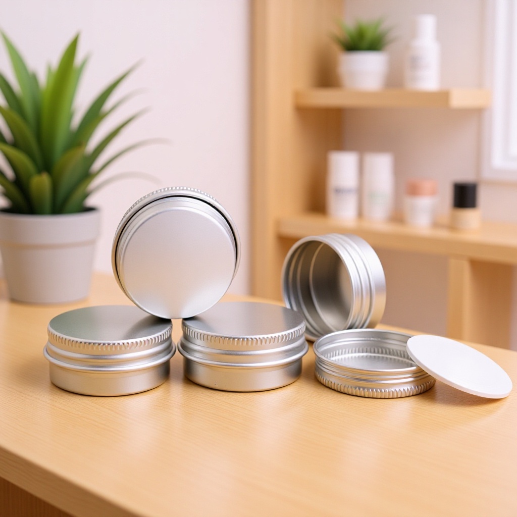 内卷款15ml 克41*18圆形螺纹铝盒 DIY紫草膏化妆品试用分装密封罐