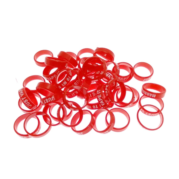 Silicone red rubber rings