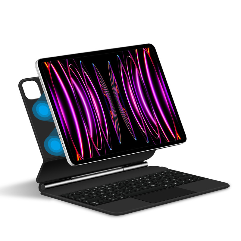 Magic Keyboard Suitable for iPad Pro 12.9inch Air 13 Spanish Arabic, German, French, Korean and Russian