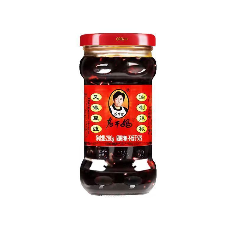 中国大陆特产老干妈风味豆豉老干妈辣椒酱正宗香辣酱下饭菜老干妈|undefined