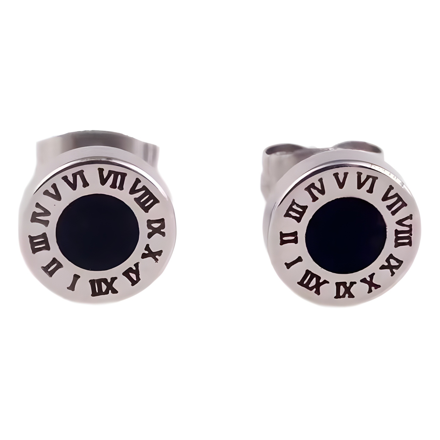 Minimalistické náušnice z titanové oceli s číslicemi_voghion.com