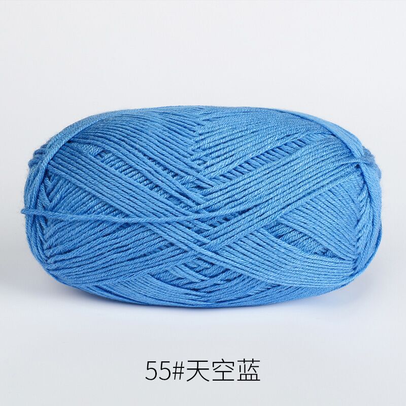 55 스카이 블루*32S*라이트 러쉬*6*코튼 클리어