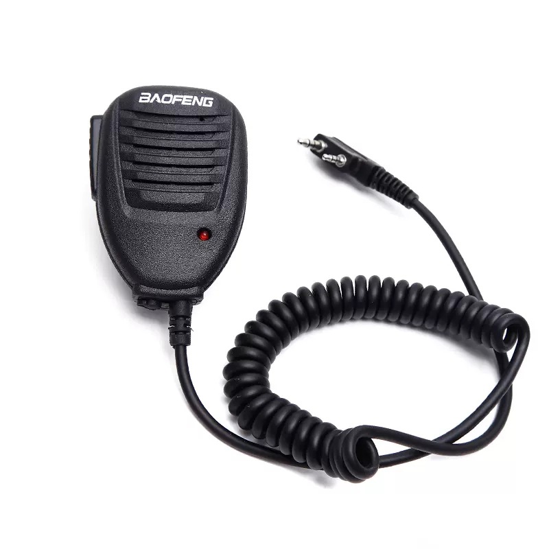 Baofeng/baofeng UV-5R original K-cabeza universal walkie-talkie micrófono de mano hombro micrófono conveniente llamada durabilidad