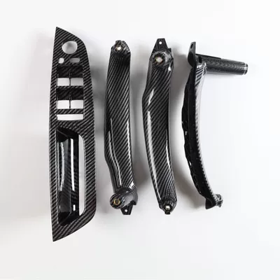 Door Handle Leather Armrest Assembly: Armrest, handle, handle