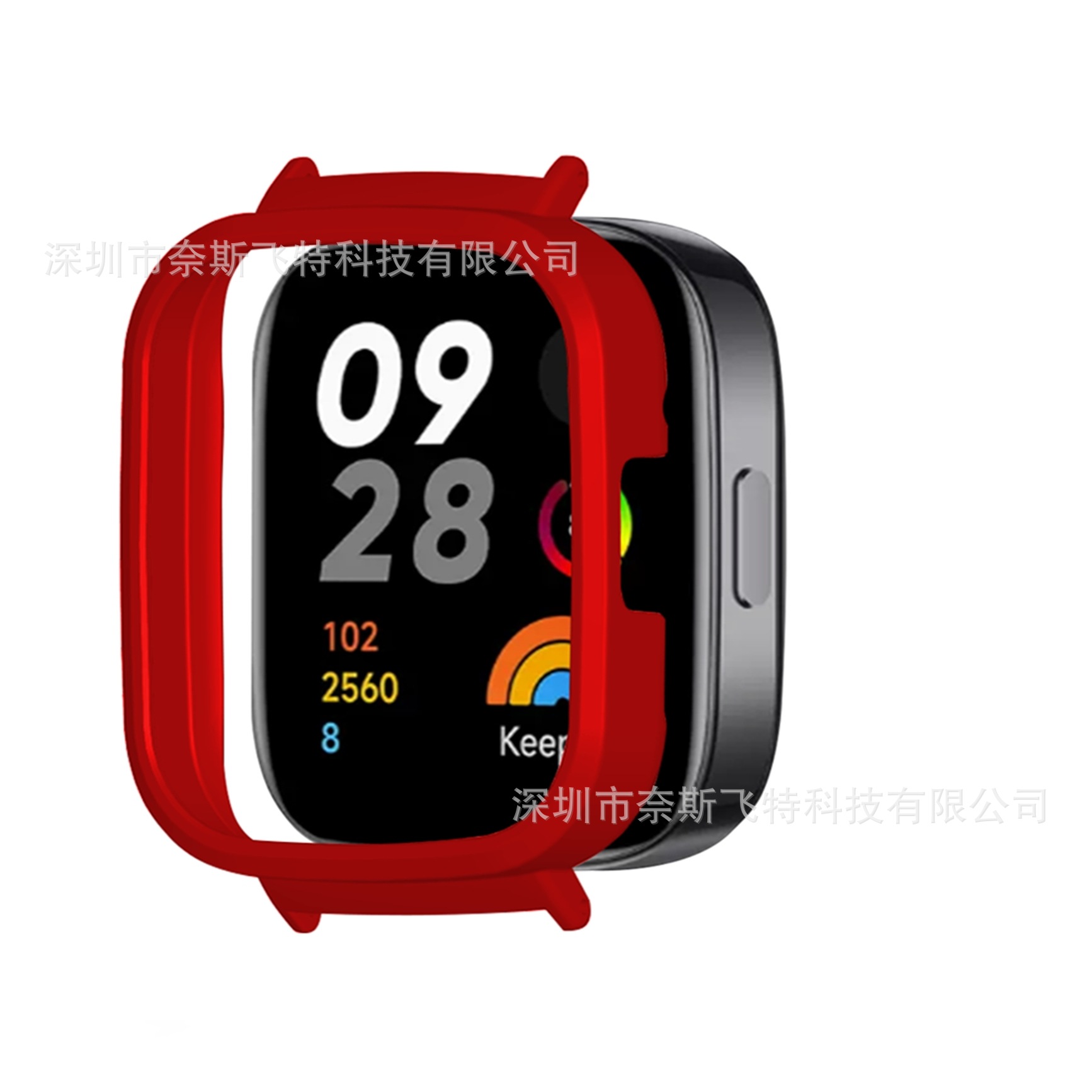 Suitable for Redmi Watch 3/2/5/4/ Redmi Bracelet 3/2 PC protective case, 20mm watch strap connector undefined