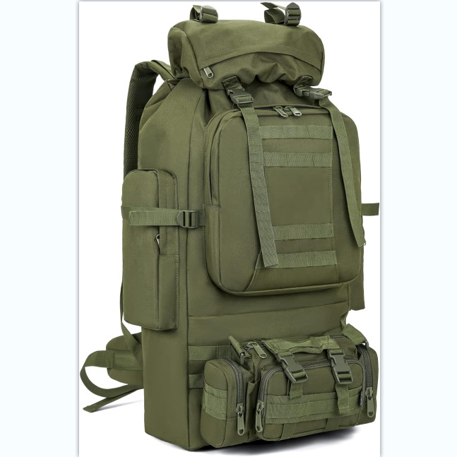 camouflage waterproof capacious sports backpack