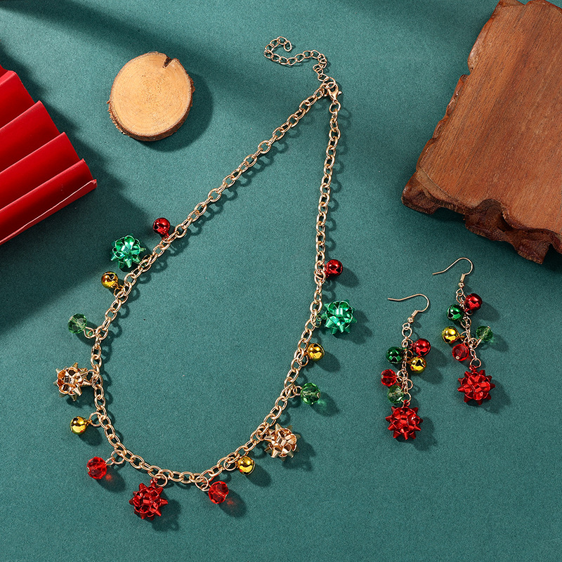 Jewelry Set Quantity Simple Style Classic Style Geometric Alloy Plating Christmas Women's Jewelry Set