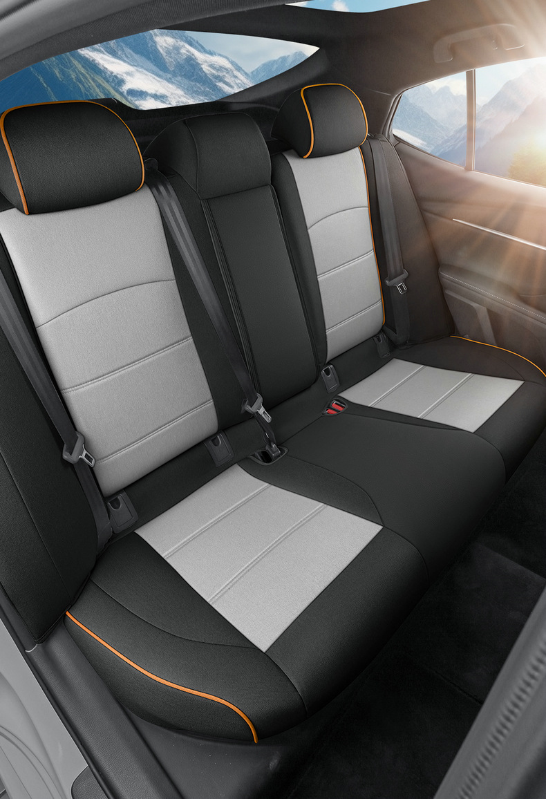 New Toyota Avalon Special Car Seat Cushion for All Seasons, Rear Full Surround Seat Cover, Cloth Seat Cover, Linen