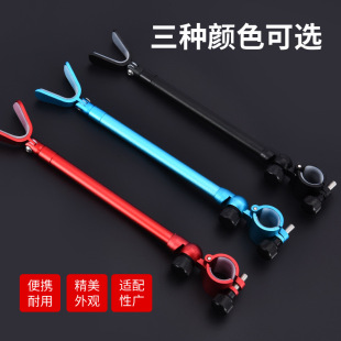 Universal Battery Rear Hanging Antenna Aluminum Alloy Anti-off Rod Hanging Anti-slip Rod Accessories Full Metal Fishing Rod Fishing Kong Ming