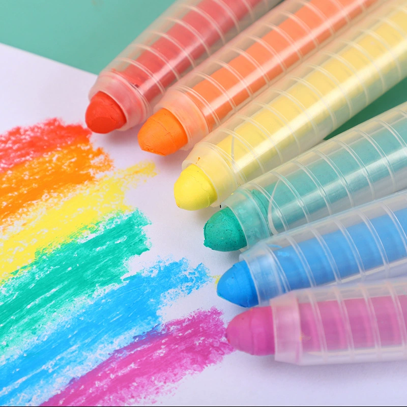 Water-soluble children's black chalk dust-free, 24 colors, training