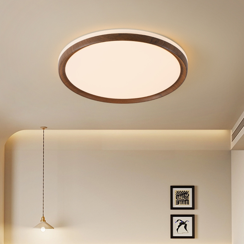 Lámpara de techo para sala de estar Daguanyuan, nuevo estilo vintage, accesorio de iluminación sencillo, protección ocular de espectro completo, iluminación Zhongshan para toda la casa 357L.