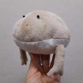 跨境新品frog toy plush 青蛙动物毛绒玩具公仔玩偶