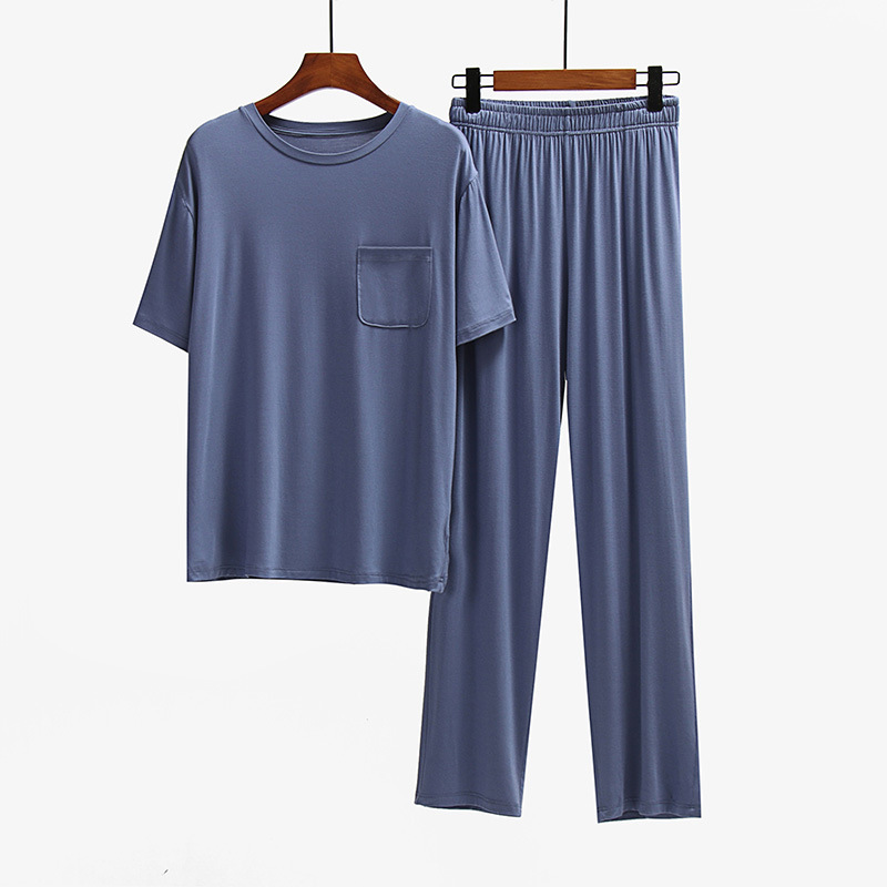 한국 파란색 반팔 + 한국 파란색 바지