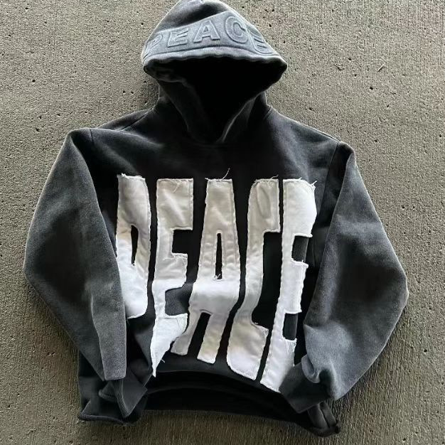 クールな子供のヨーロッパとアメリカのストリートパーカーヒップホップゴシックトップス既製刺繍服パーカー 2118 # 2119モデル|undefined