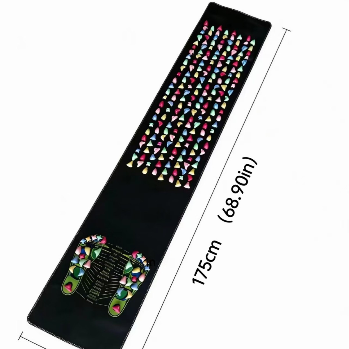 Healthy Massage Mat Imitating Cobblestone Path, Foot Massager, Acupressure Mat, Foot Massage Pad