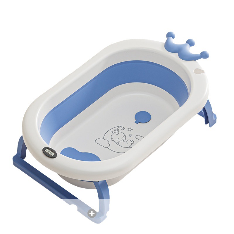 Bañera Plegable para Bebé Grande de PP Plegable para Recién Nacidos