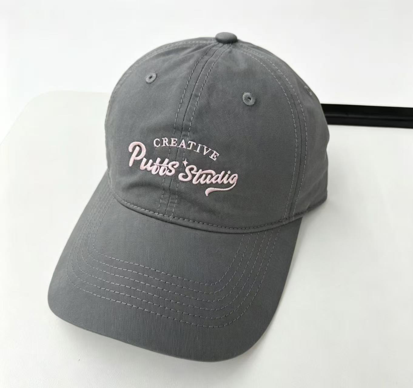 Korean-style neutral vintage soft-top premium water-washed cotton baseball cap men's fashion commuter sun-visor duck-bill cap couple trendy